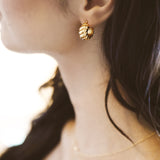14K Agatha Hoops