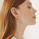 14K Laney Hoops