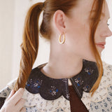14K Sadie Hoops