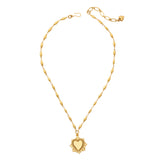 Heart On Fire Necklace