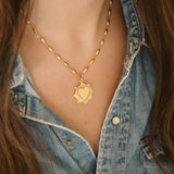 Heart On Fire Necklace