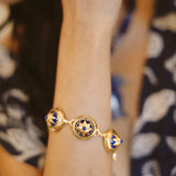 Indigo Bubble Bracelet