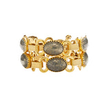 Pyrite Double Wrap Bracelet