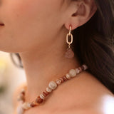 Ruby Red Earrings