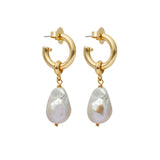 Favorite Pearl Hoops