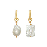 Favorite Pearl Hoops