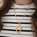 Heart Of Gold Necklace