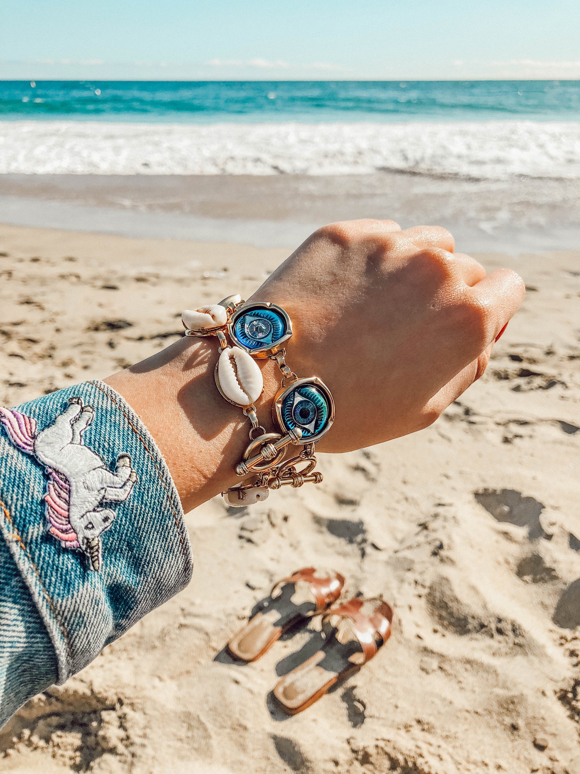 Watchful Eye Bubble Bracelet & All Summer Long Bracelet