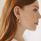 14K Laney Hoops