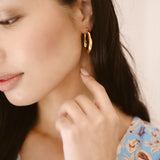 14K Lolita Hoops