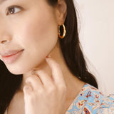 14K Lolita Hoops