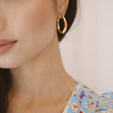 14K Lolita Hoops