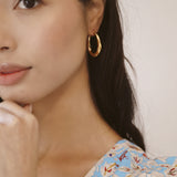 14K Lolita Hoops