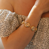 Beach Rose Bubble Bracelet