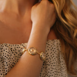Beach Rose Bubble Bracelet