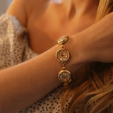 Beach Rose Bubble Bracelet
