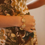 Beach Rose Bubble Bracelet