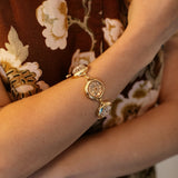 Beach Rose Bubble Bracelet
