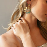Beach Rose Earrings