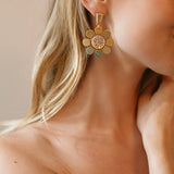 Beach Rose Earrings