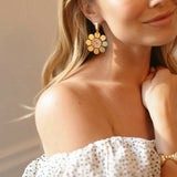 Beach Rose Earrings