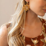 Beach Rose Earrings