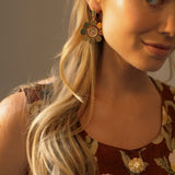 Beach Rose Earrings