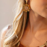 Beach Rose Earrings