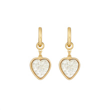 Load image into Gallery viewer, Disco Heart Hoops