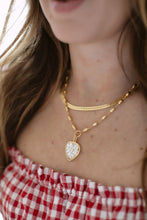 Load image into Gallery viewer, Disco Heart Necklace