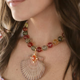 Electric Bloom Necklace