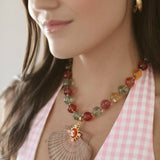 Electric Bloom Necklace