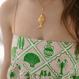 Flounder Necklace