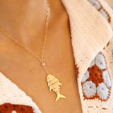 Flounder Necklace