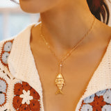 Flounder Necklace