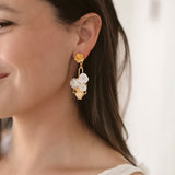 Flower Basket Earrings