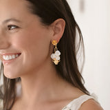 Flower Basket Earrings
