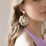 Gardenia Earrings