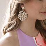 Gardenia Earrings
