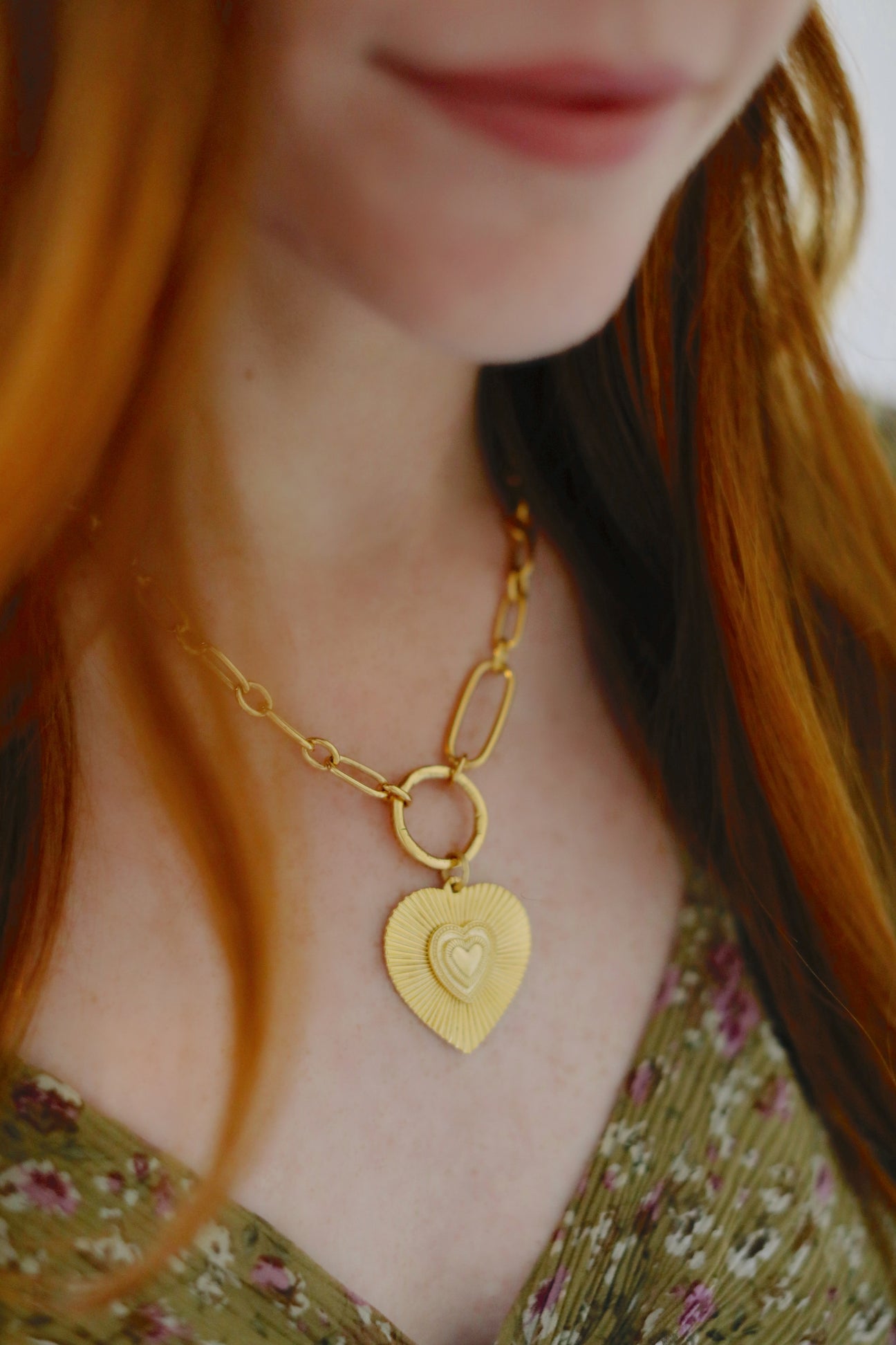 Brinker+Eliza Hart Charm Bracelet