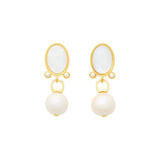 Moon Drop Earrings