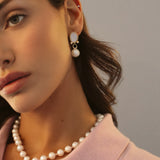 Moon Drop Earrings