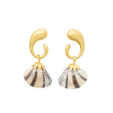 Moon Shell Earrings