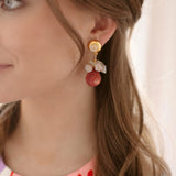 Strawberry Sunset Earrings