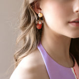 Strawberry Sunset Earrings