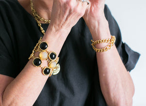 Midnight Bubble Bracelet