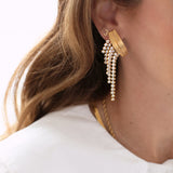 Crystal Fringe Earrings