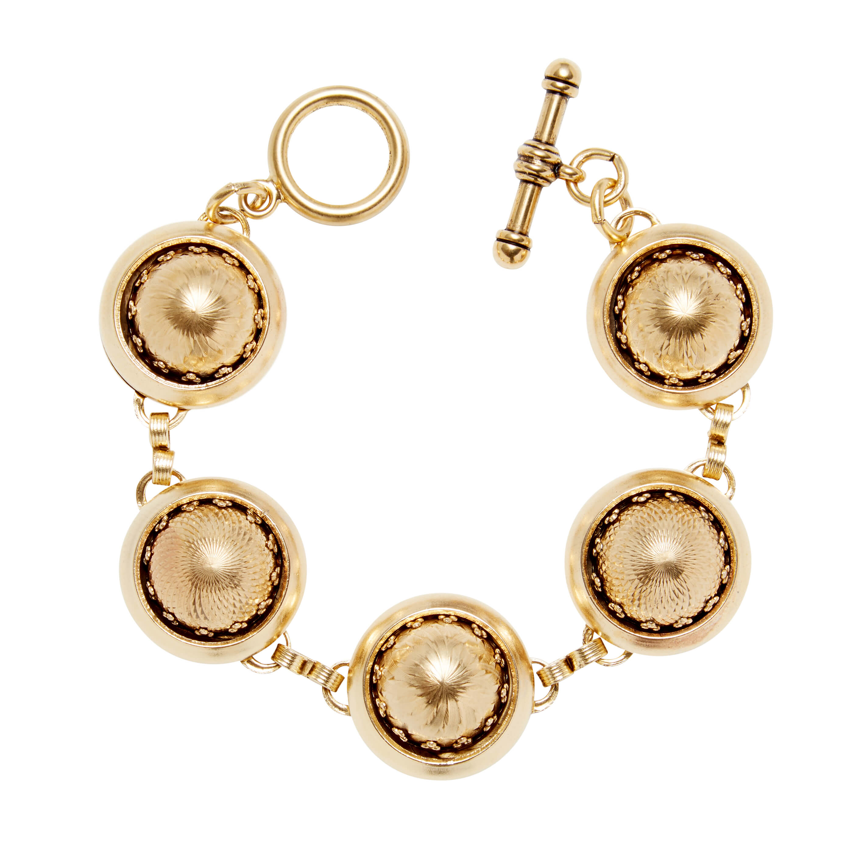 Golden Baubles Bubble Bracelet