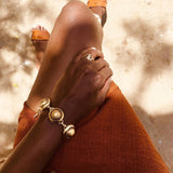 Golden Baubles Bubble Bracelet