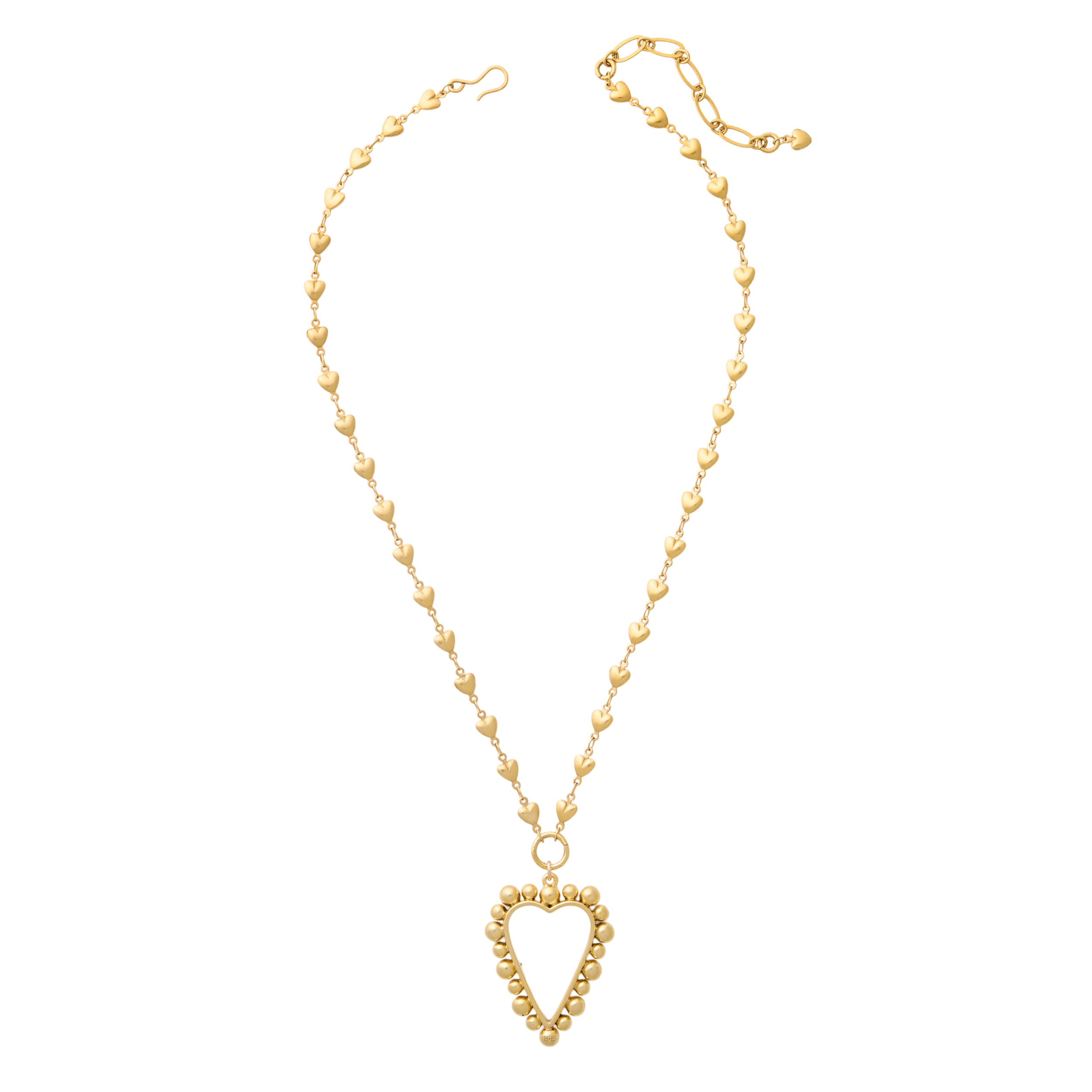 Heart Of Gold Necklace – Brinker + Eliza